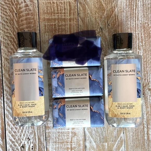 🧼Bath & Body Works CLEAN SLATE Bundle🧼NWT - Picture 1 of 10